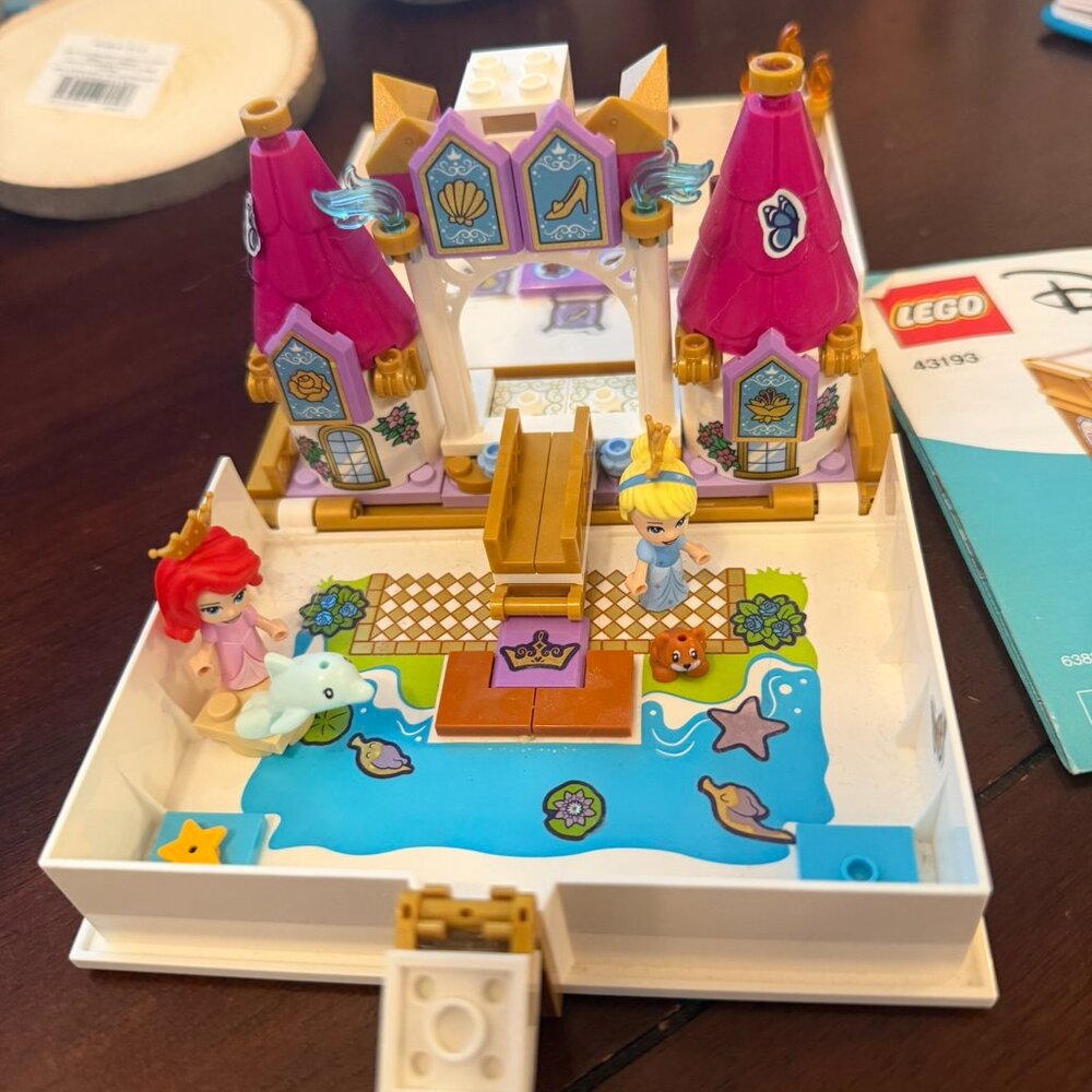 Lego® Disney Ariel, Belle, Cinderella and Tiana’s Storybook Adventures 43193